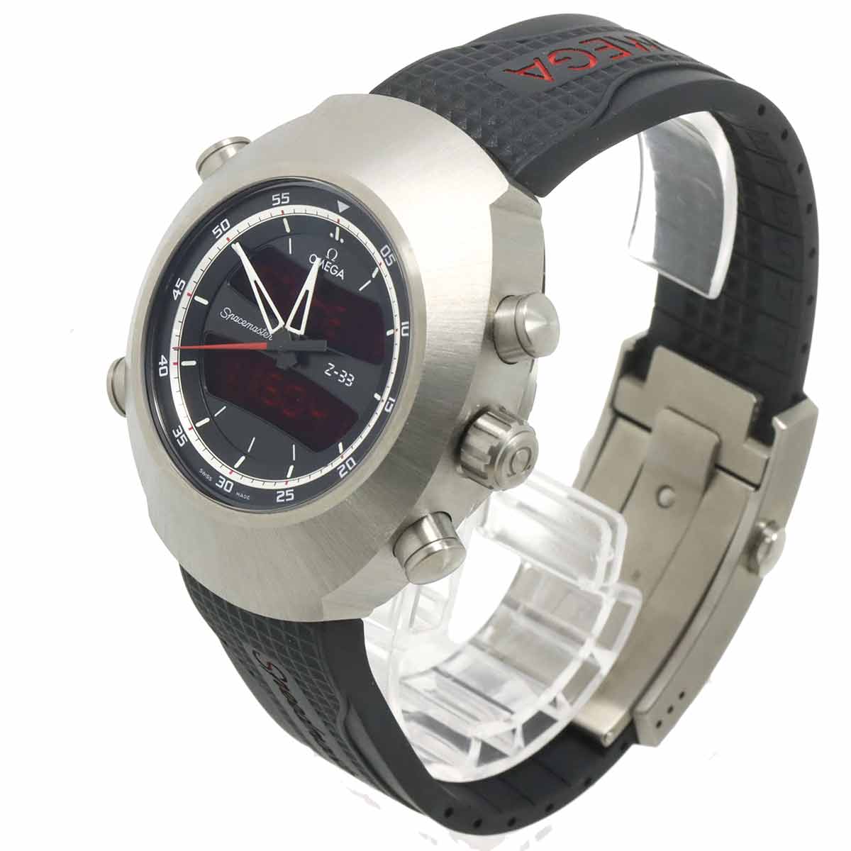 Spacemaster Z-33 325.92.43.79.01.001 Quartz Black Dial