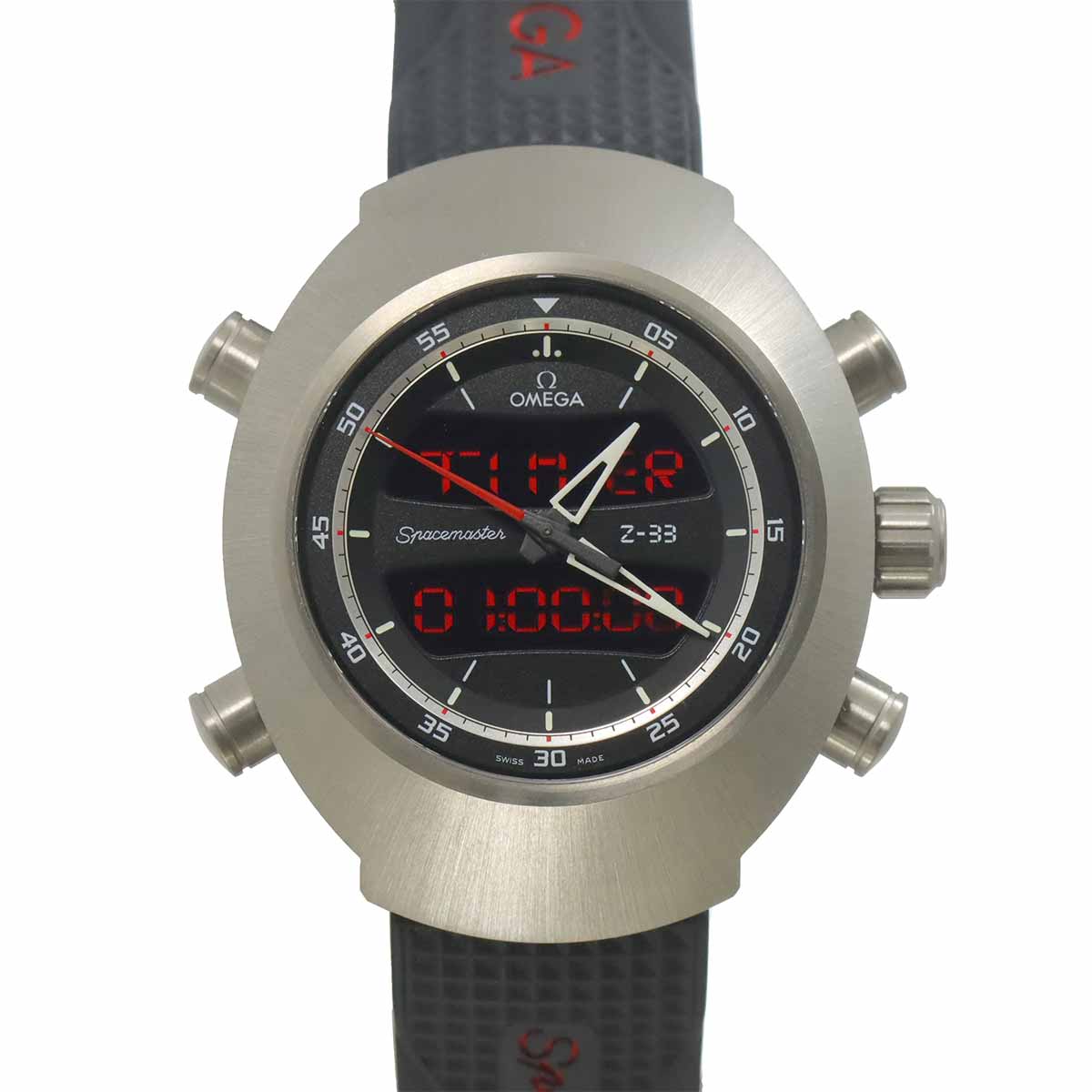 Spacemaster Z-33 325.92.43.79.01.001 Quartz Black Dial