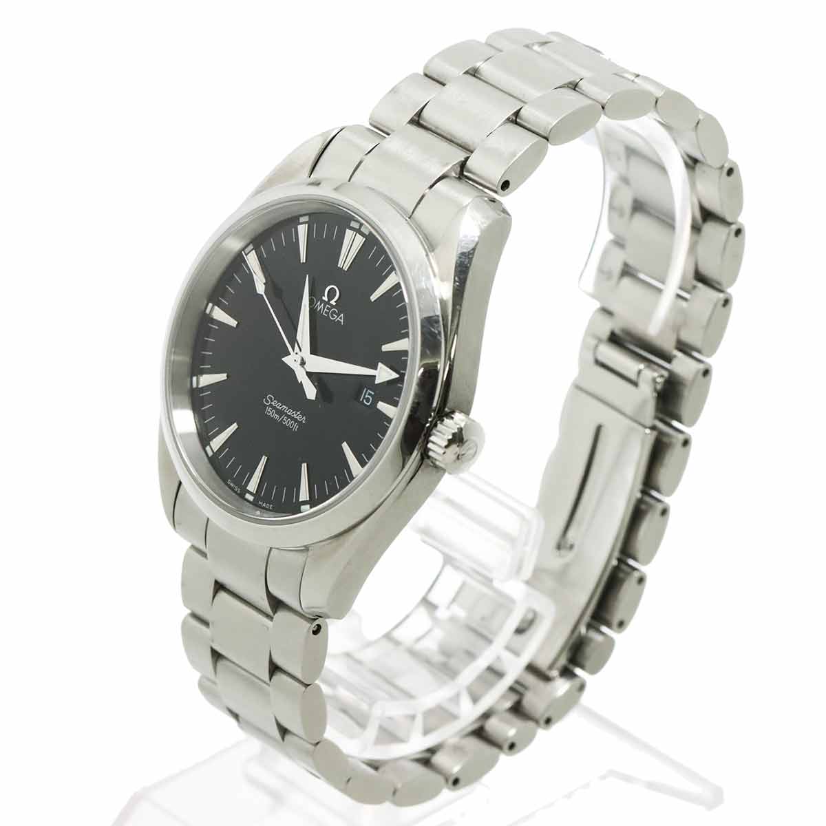 Seamaster Aqua Terra 2517.50 Quartz Black Dial Mens Watch