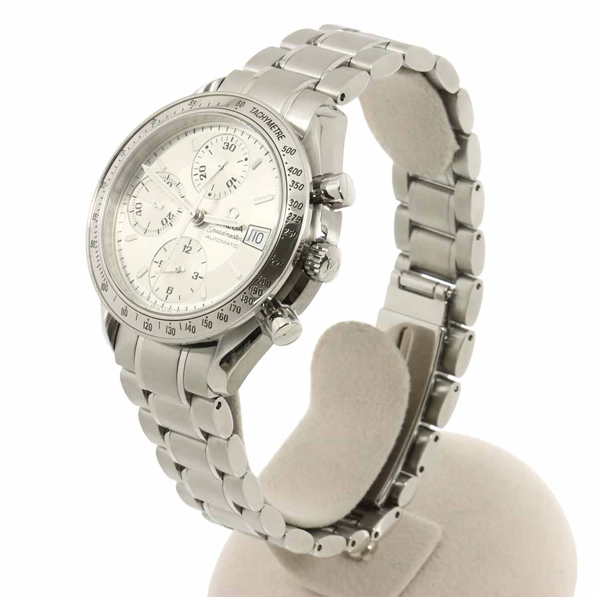 Speedmaster Date 3513 30 Chronograph Automatic Silver Dial Mens