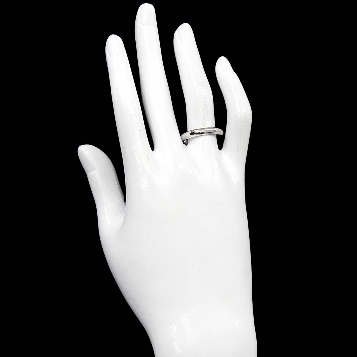 1895 Classic Band Ring Platinum Size57 7.5-7.75(US)