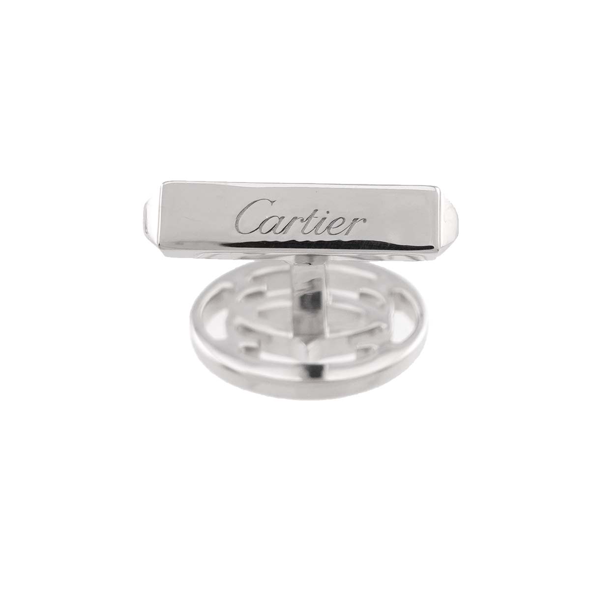 Double C de Cuff Links Silver 925