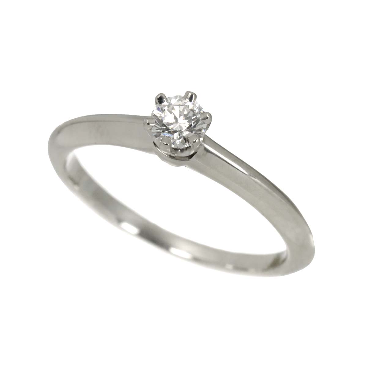 Diamond 0.19ct Ring Pt 5.5-5.75(US)
