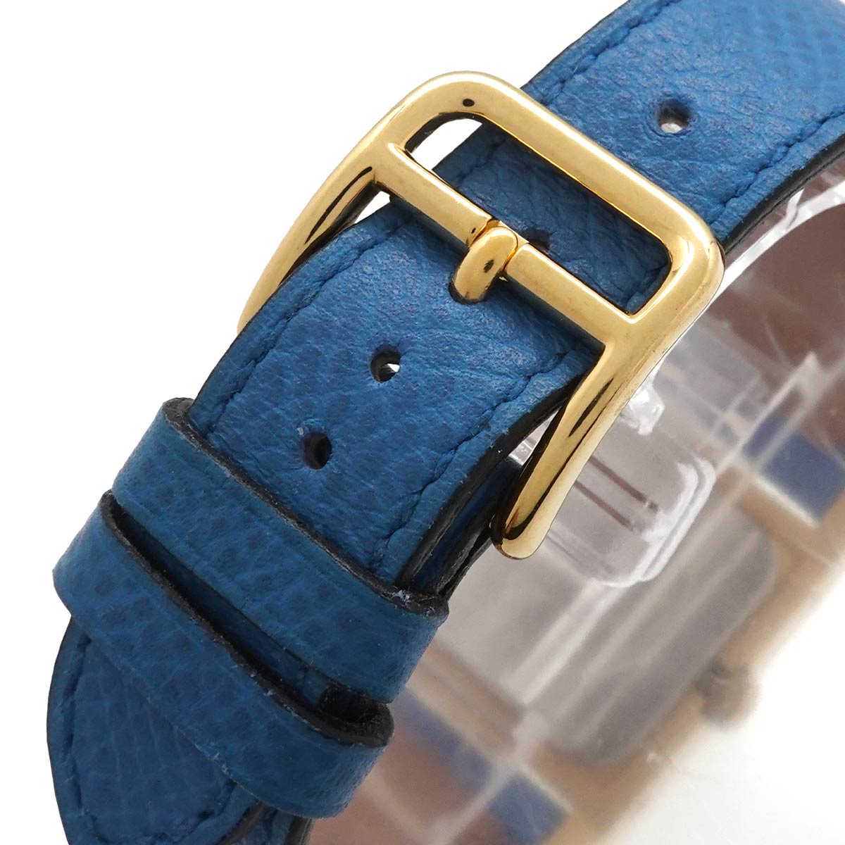 Medor Vintage pyramid Gold studs Quartz White Dial Ladies