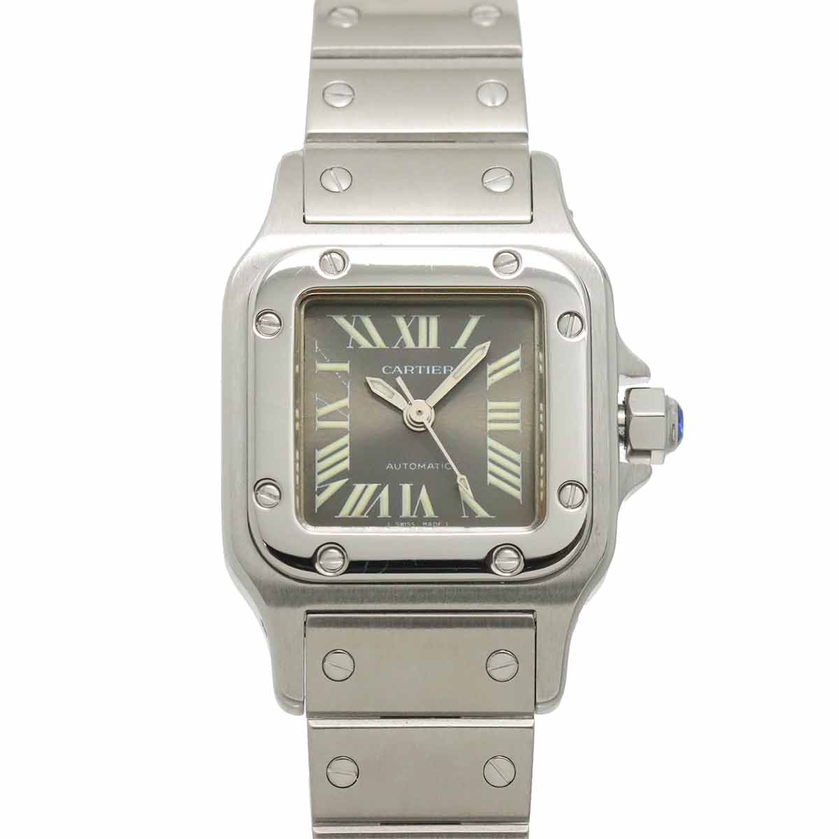 Santos Galbee SM W20066D6 Automatic Gray Dial Ladies Watch