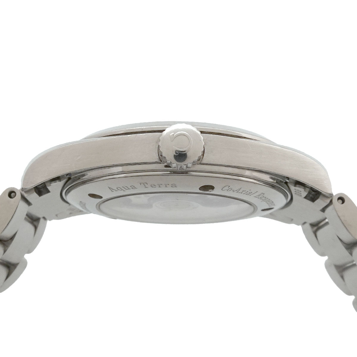 Seamaster Aqua Terra Co-axial 2503 30 Date Silver Dial Mens