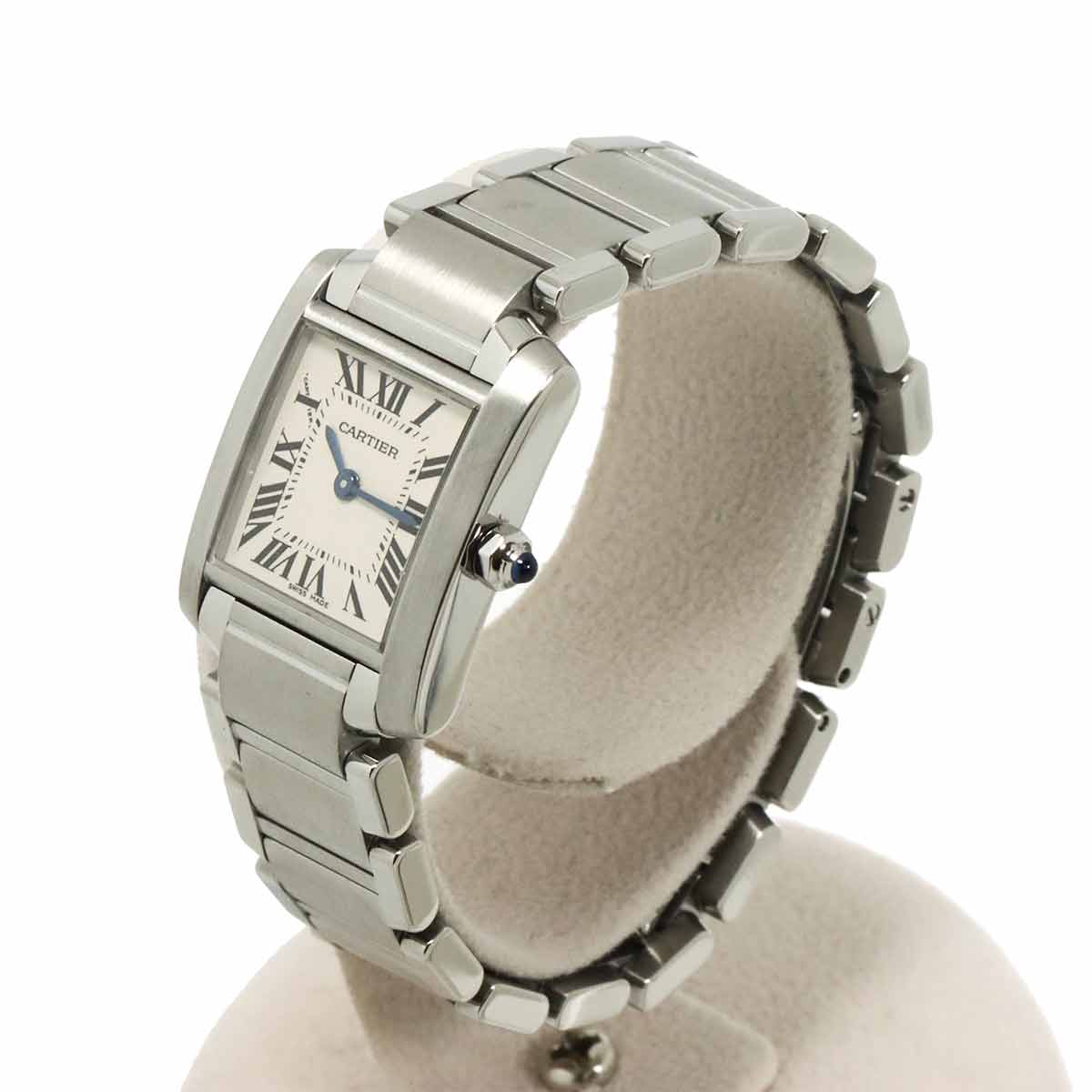 Tank Francaise SM W51008Q3 Quartz Cream Dial Ladies Watch