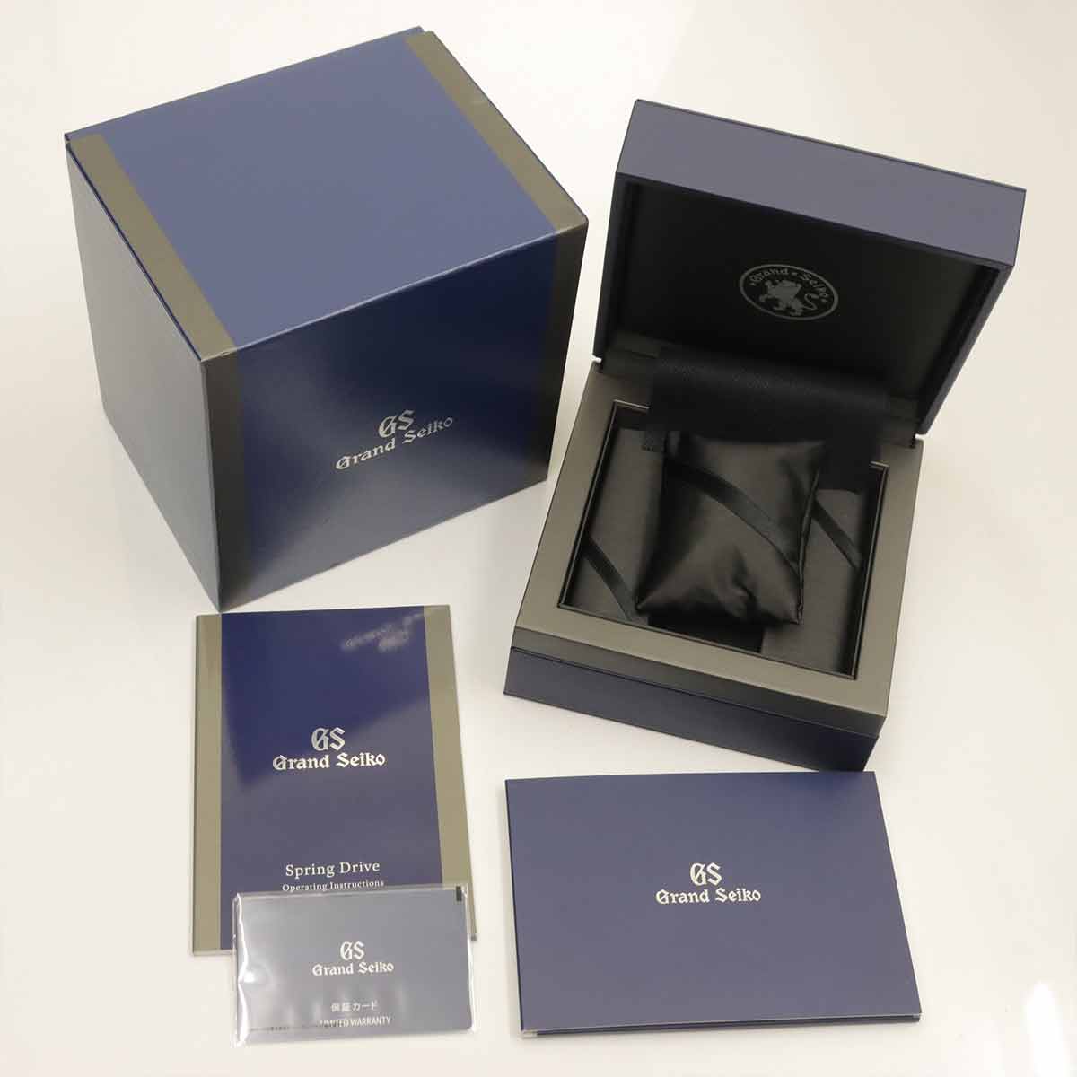 Spring drive Limited SBGE275 Date GMT White Dial Watch