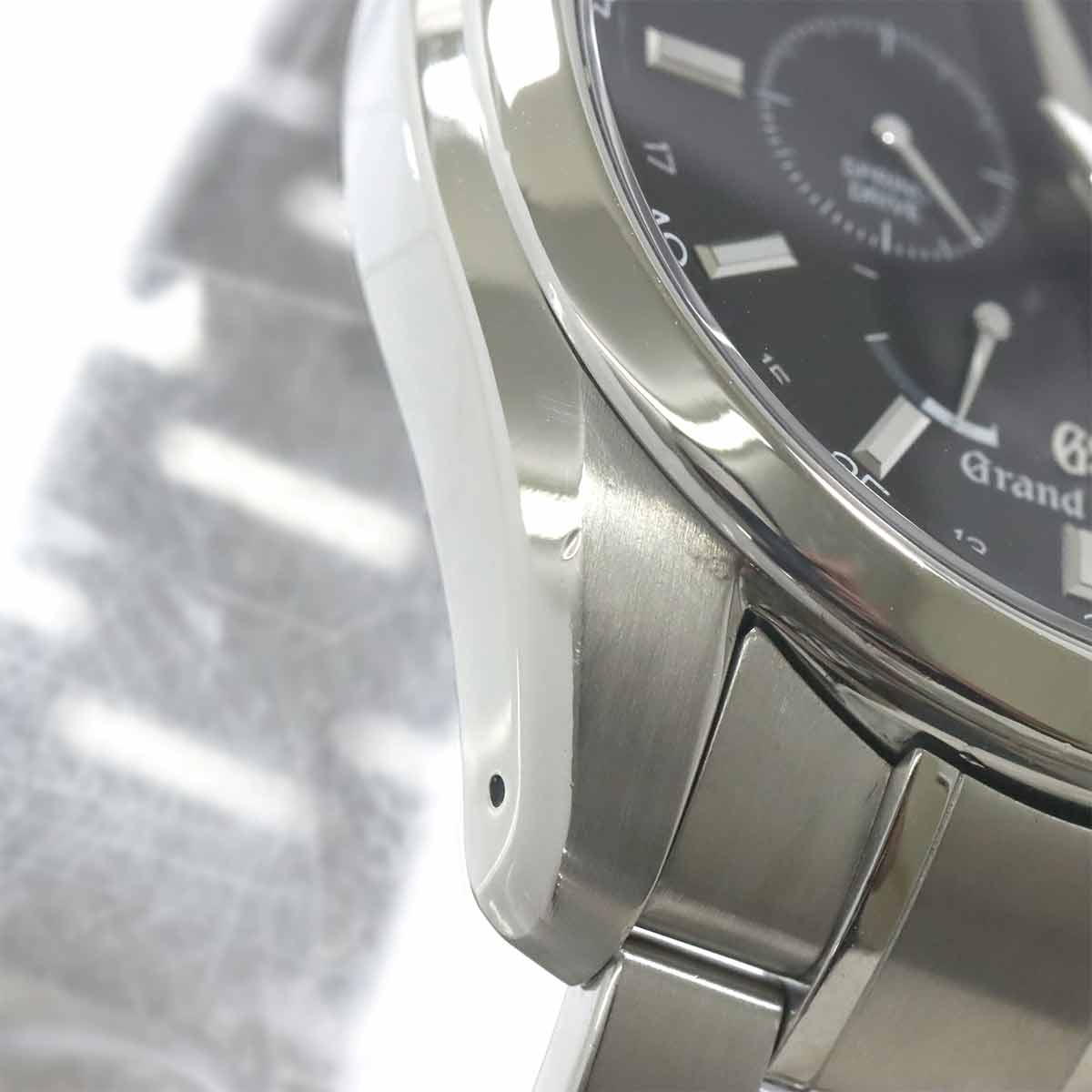 Grand Seiko Spring Drive SBGC003 9R86 0AA0 Black Dial GMT Mens