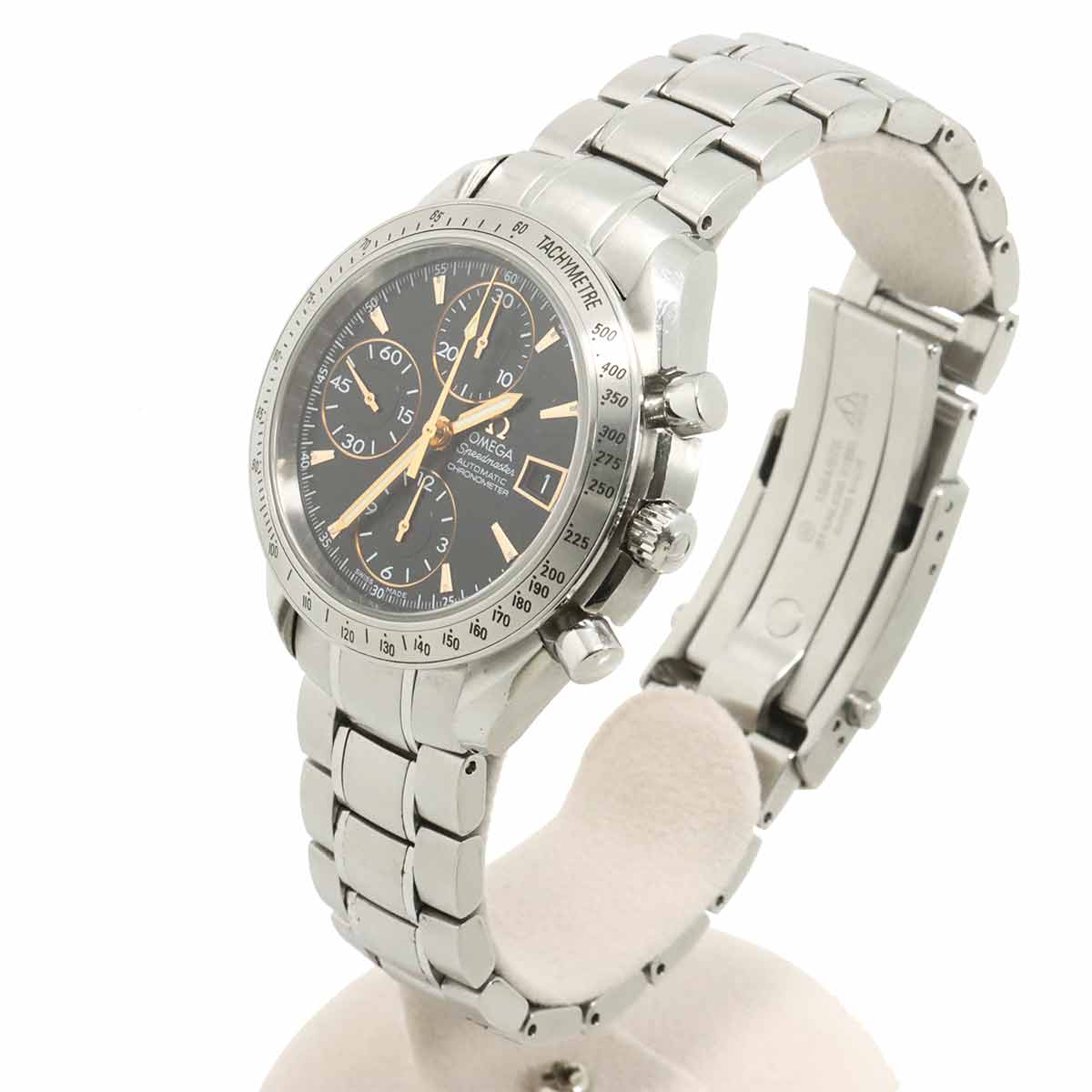 Speedmater Date 3211.50 Japan Limited Automatic Black Dial Mens
