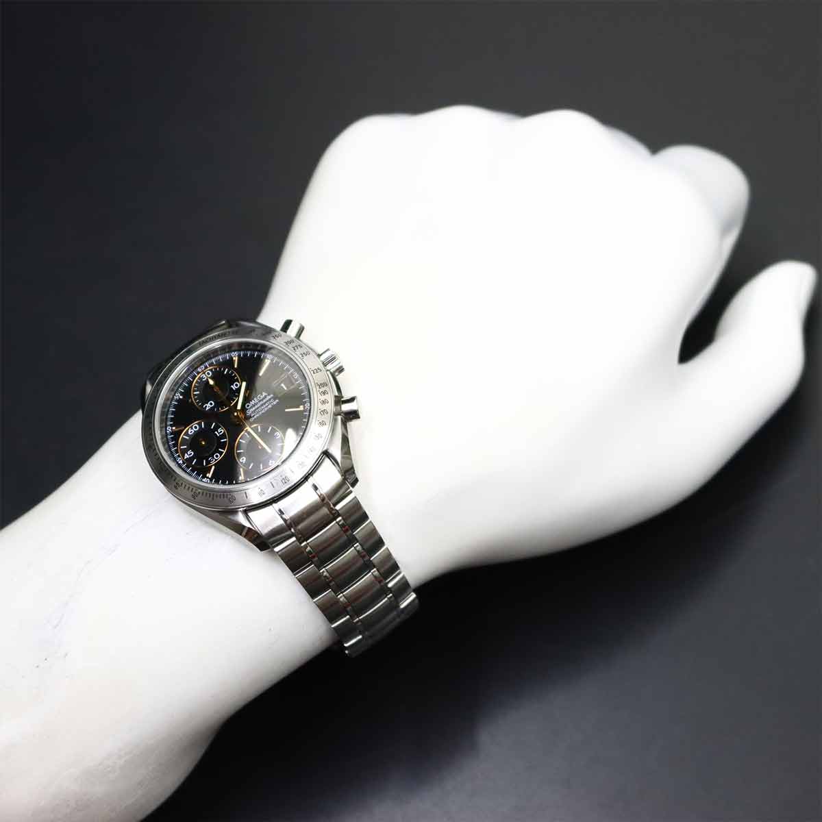 Speedmater Date 3211.50 Japan Limited Automatic Black Dial Mens