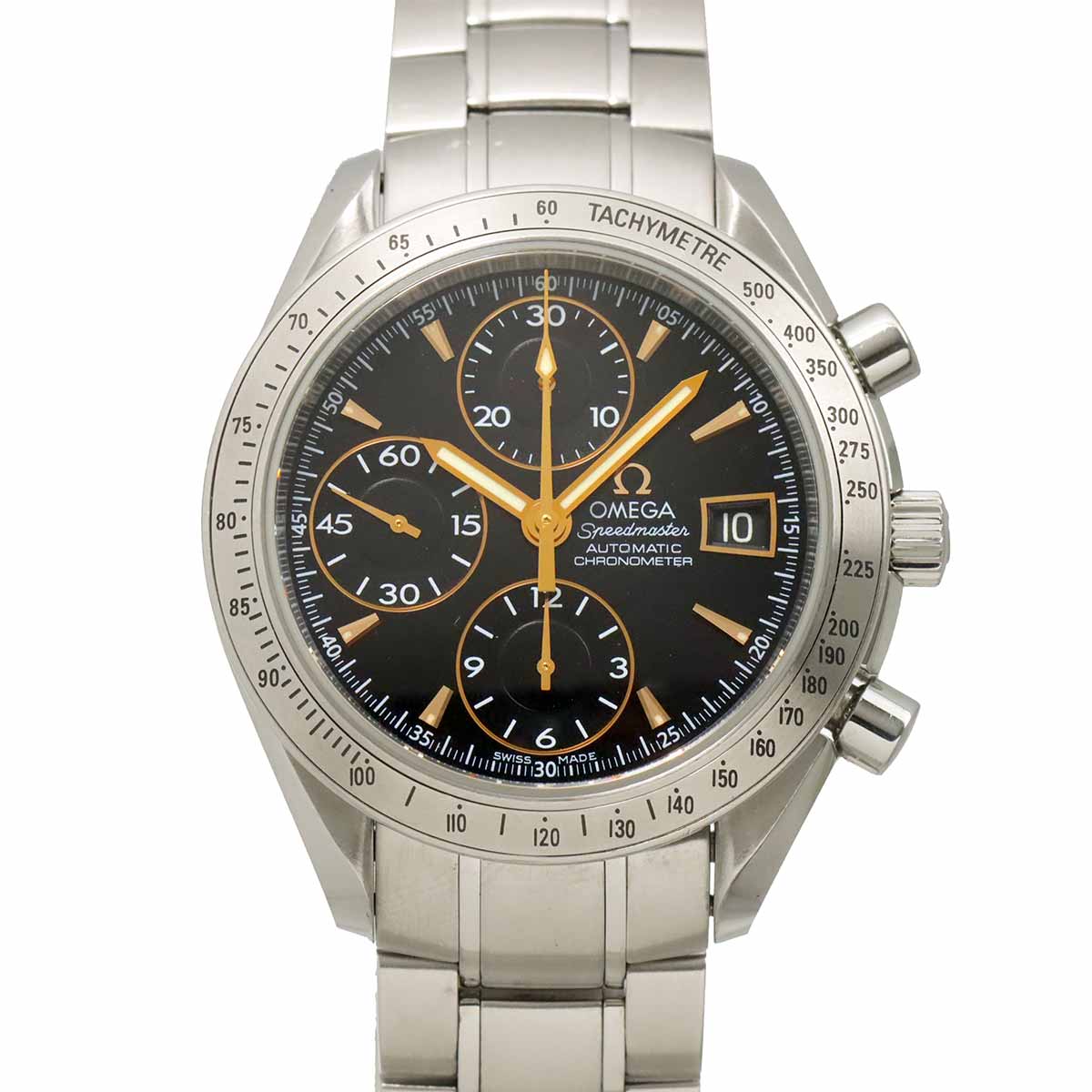 Speedmater Date 3211.50 Japan Limited Automatic Black Dial Mens