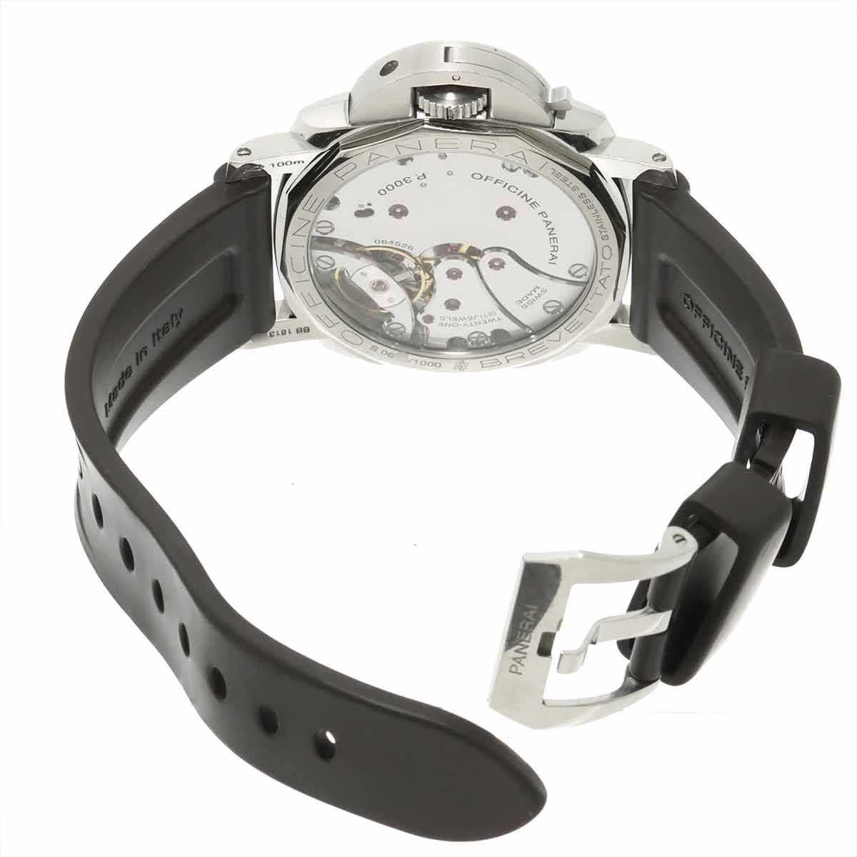 Luminor 1950 Marina Militare PAM00673 Hand Winding Black Dial