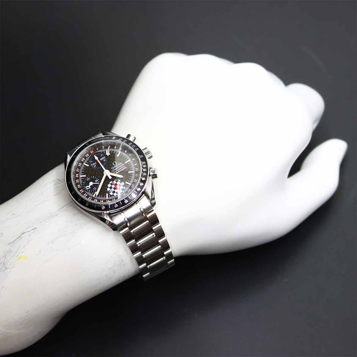 Speedmaster Racing 3529.50 Automatic Black Dial Mens Watch