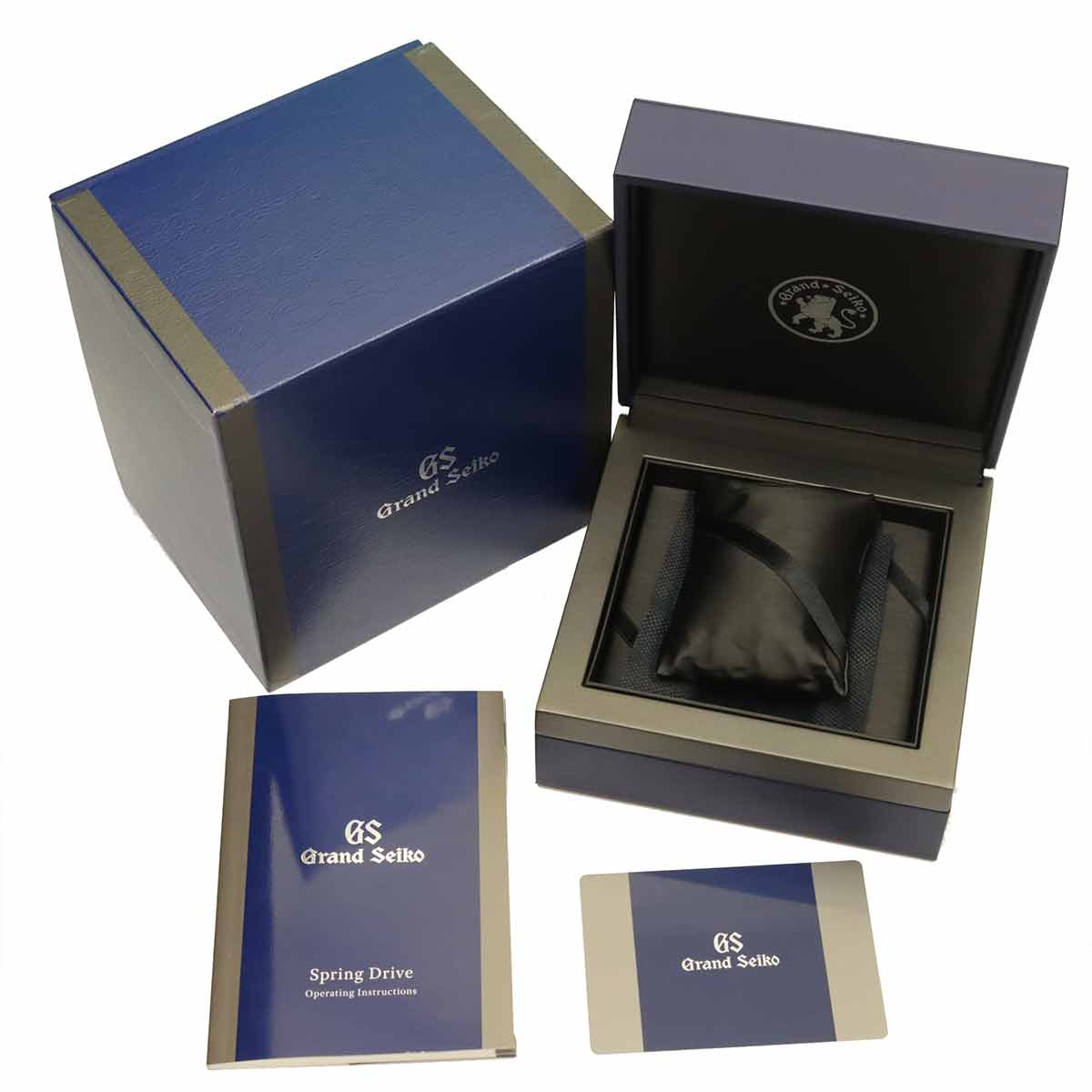 SBGA375 9R65-0CV0 Spring drive Power Reserve Navy Dial