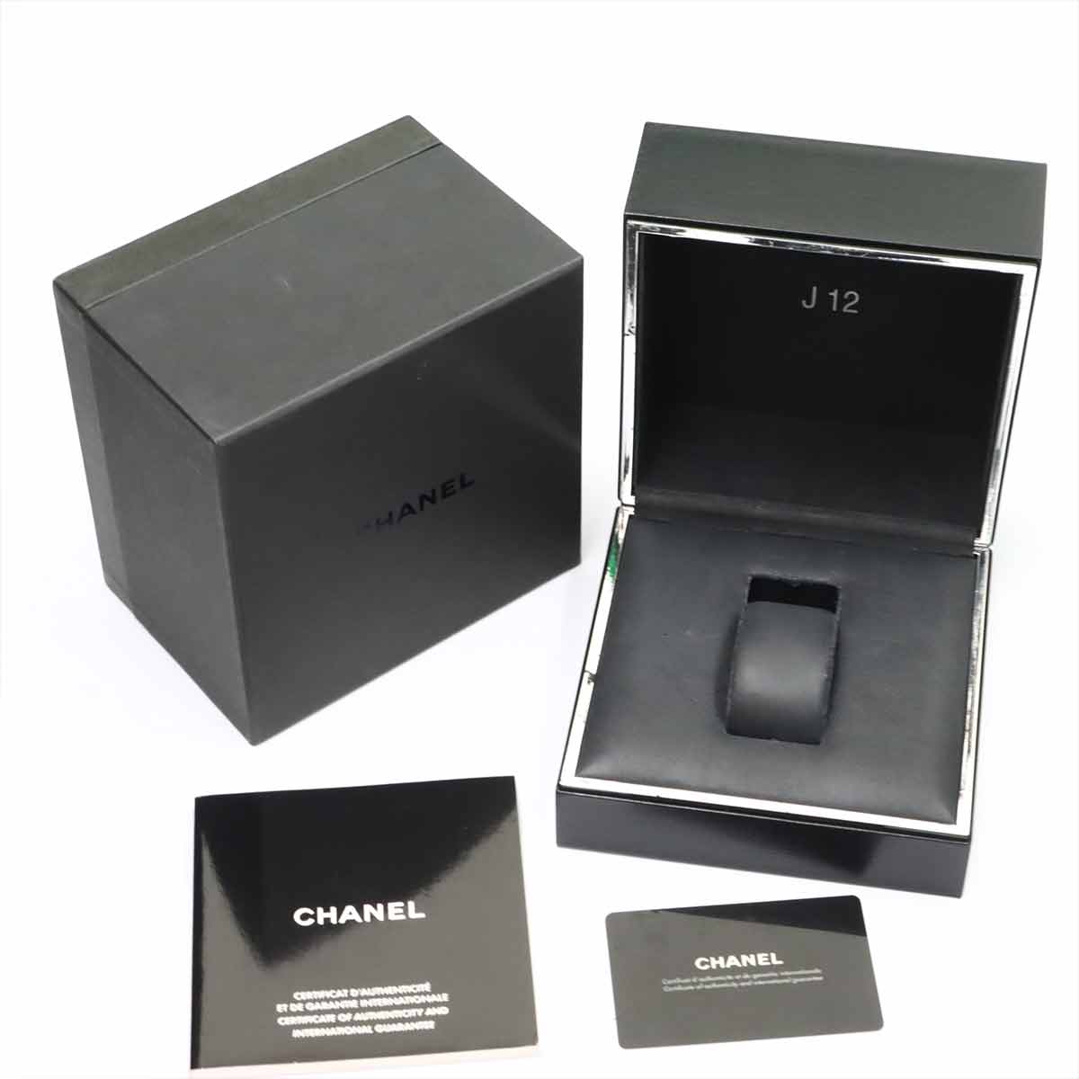 J12 41mm H1007 Chronograph Automatic White Dial Mens Watch