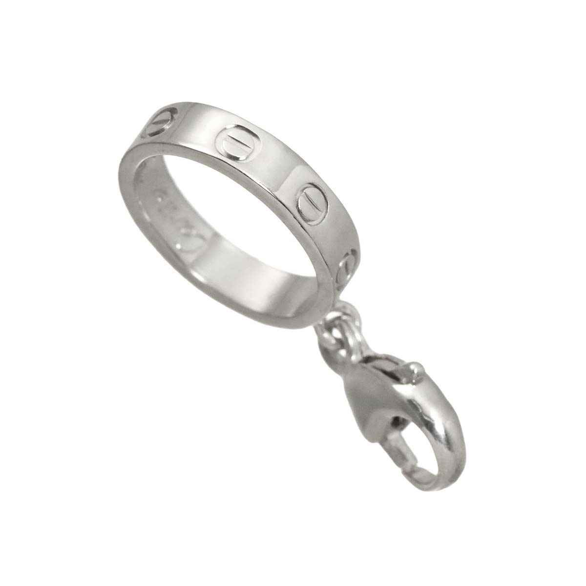 Baby Love Pendant Top 18K White Gold 750