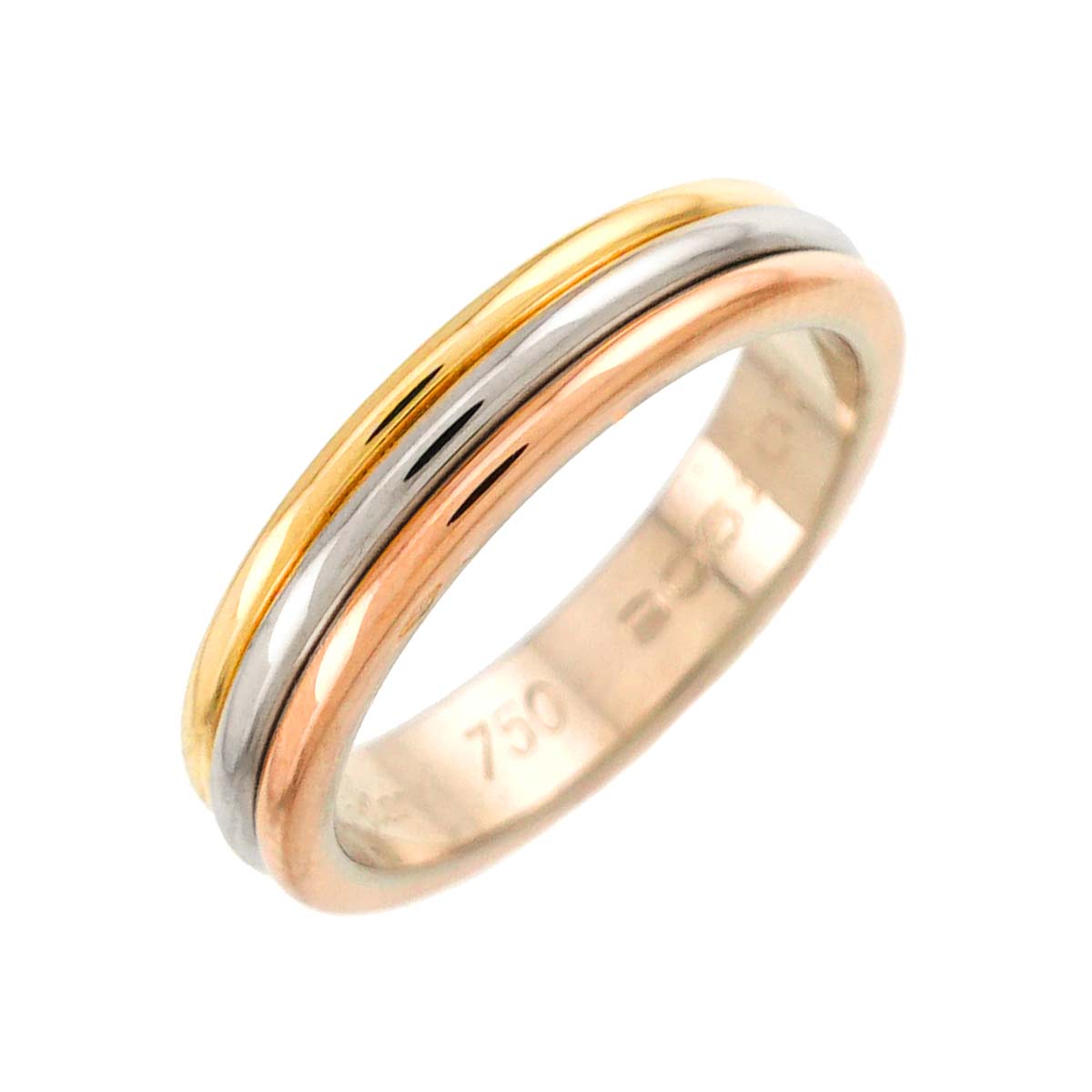 Vendome Ring 18K YG WG PG 750 size50 5-5.25(US)
