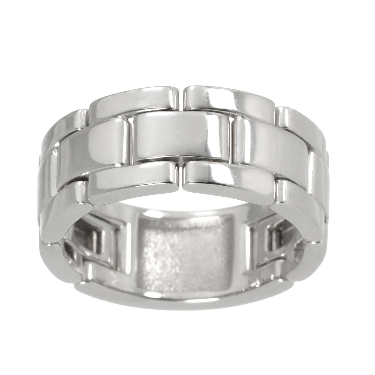 Ring 18K White Gold 750 Size8.25(US)