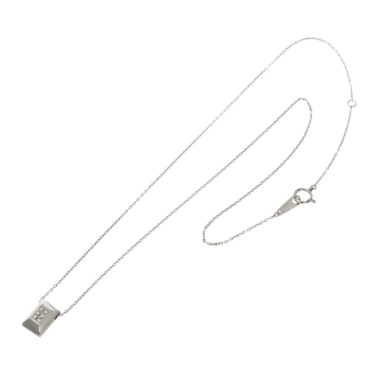 Diamond 0.04ct Necklace Platinum