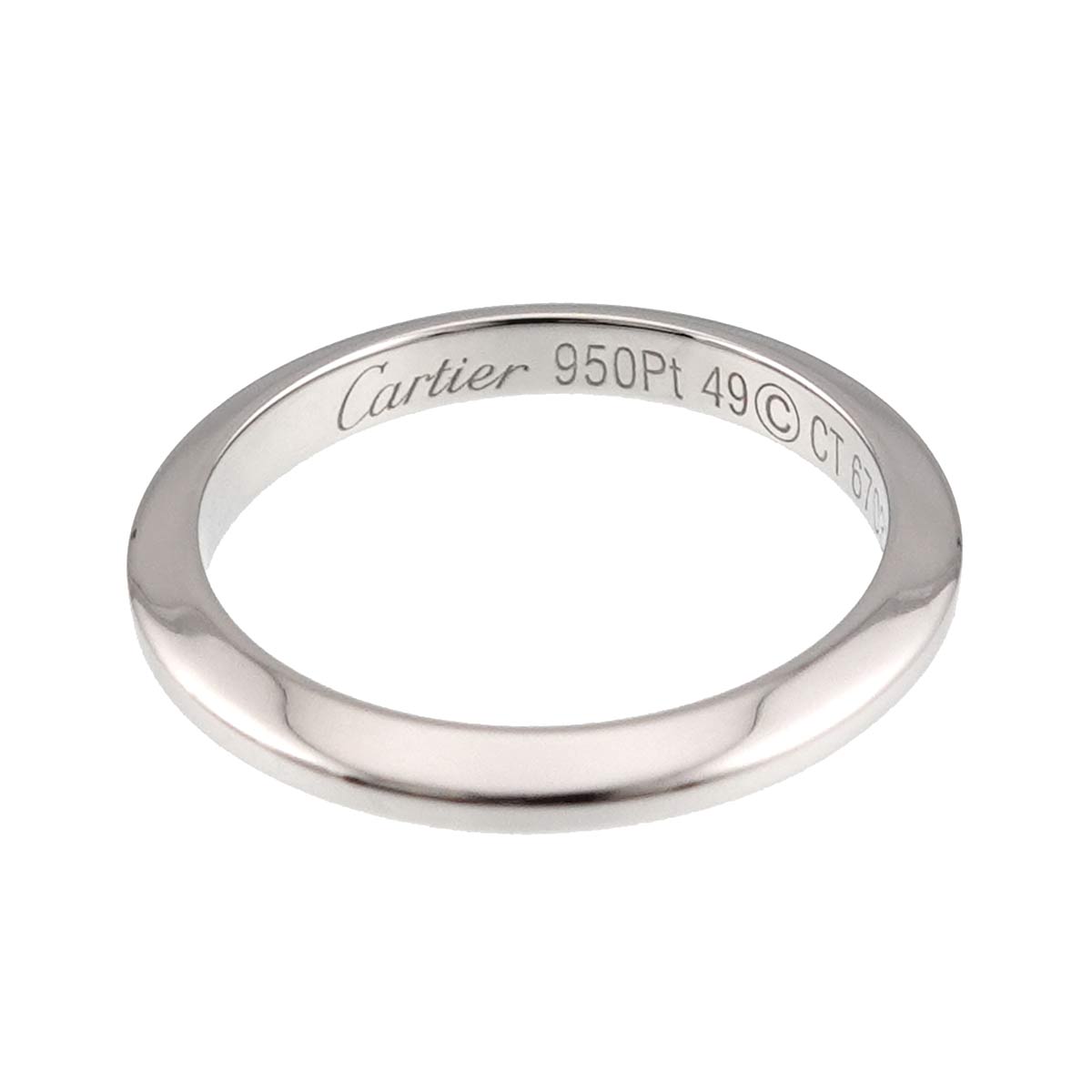 Declaration Ring Pt Platinum size49 4.75-5(US)