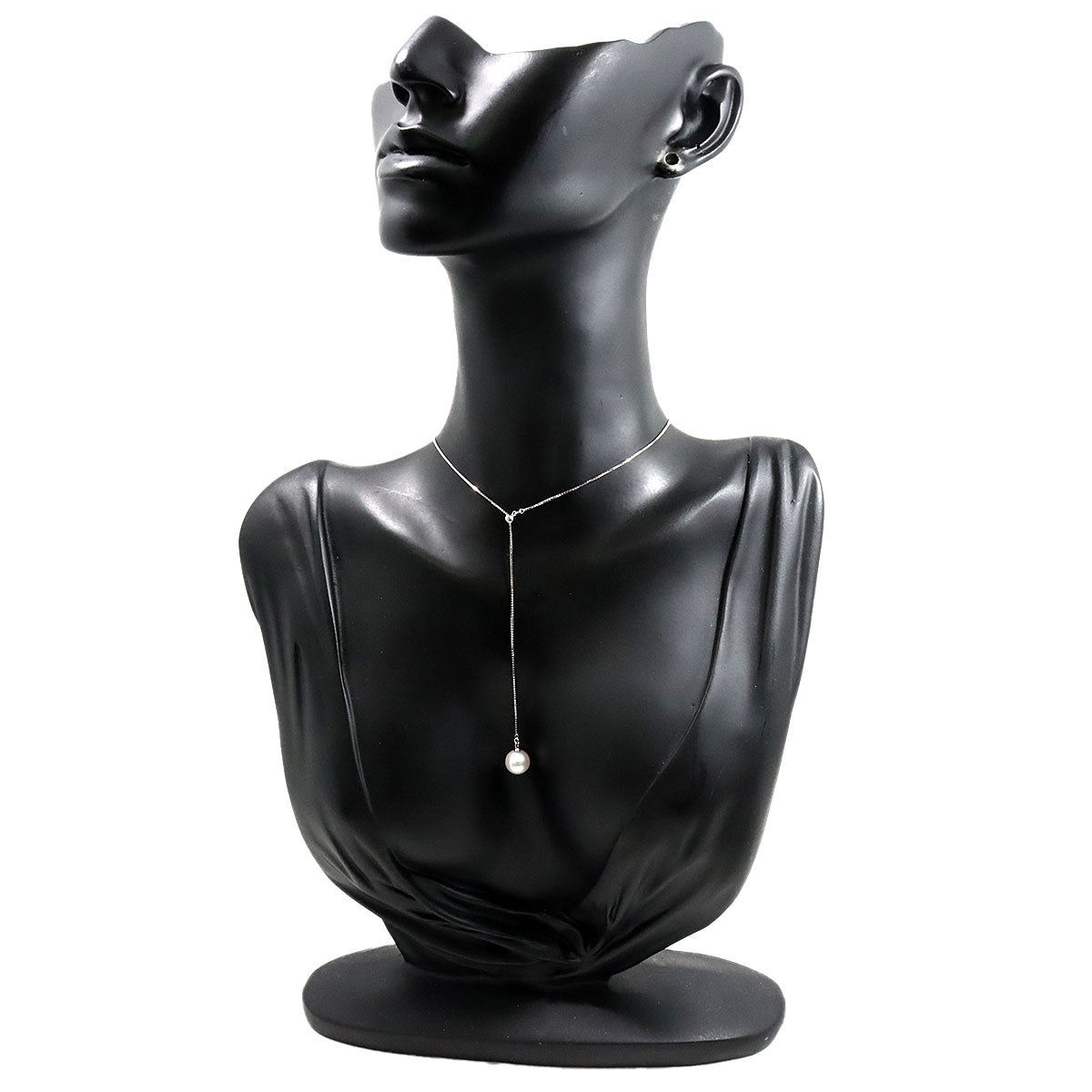 Akoya Pearl 7.7mm Necklace 18K WG 750