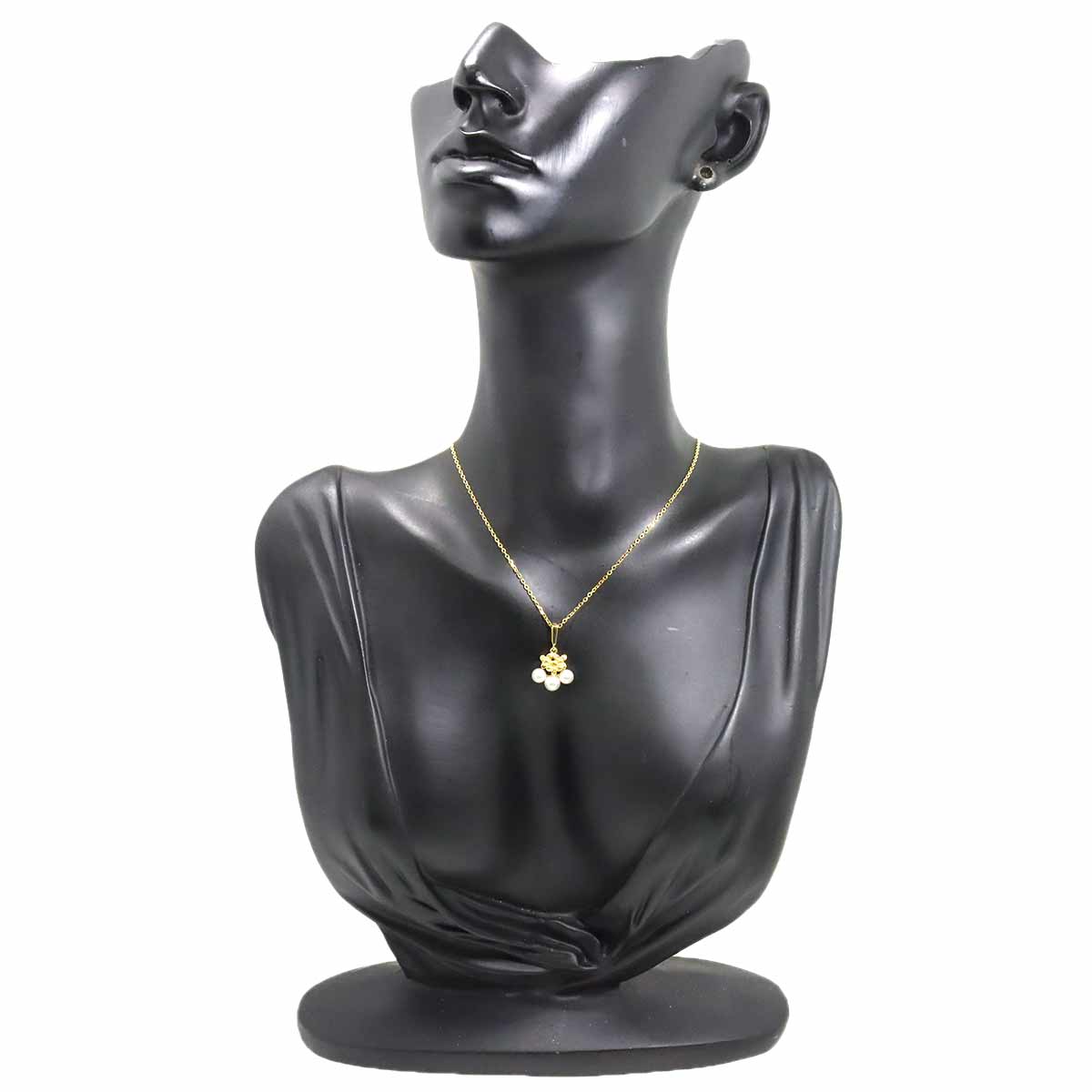 Akoya Pearl 4.3-4.8mm Necklace 18K YG 750