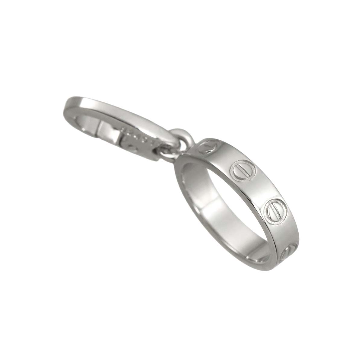 Baby Love Pendant Top 18K White Gold 750