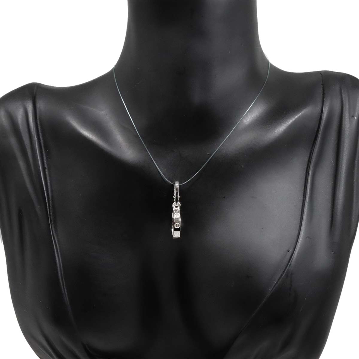 Baby Love Pendant Top 18K White Gold 750