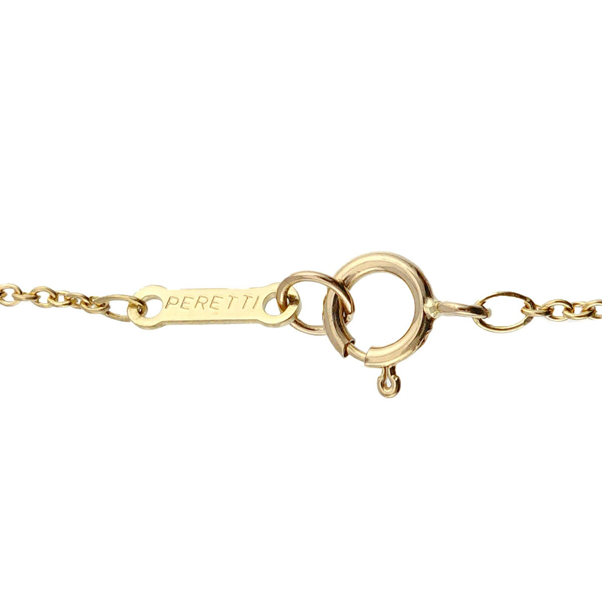 Bean Necklace 18K Yellow Gold 750