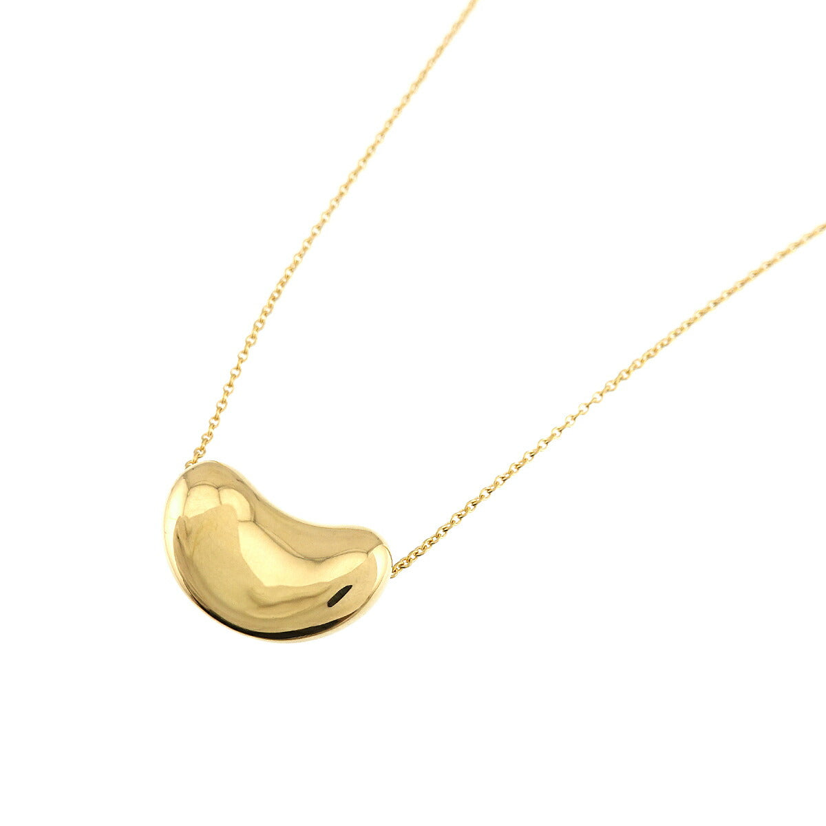 Bean Necklace 18K Yellow Gold 750