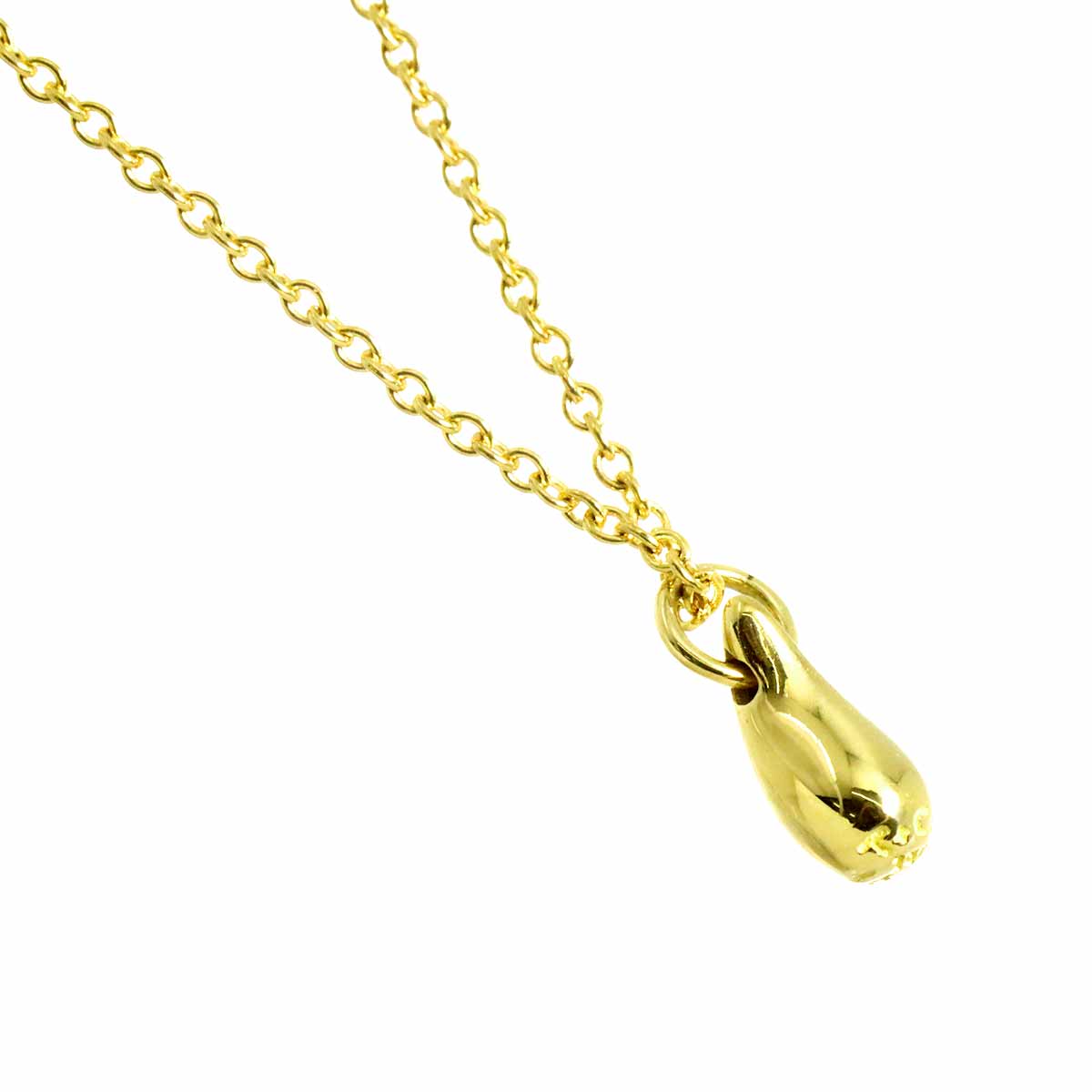 Teardrop Necklace 18K Yellow Gold 750