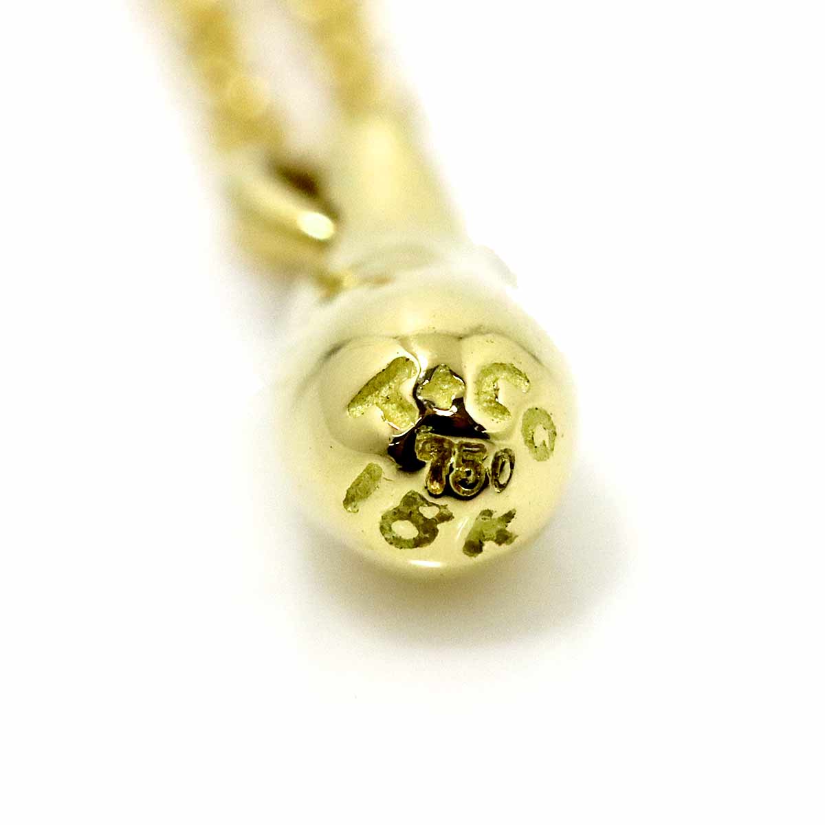 Teardrop Necklace 18K Yellow Gold 750