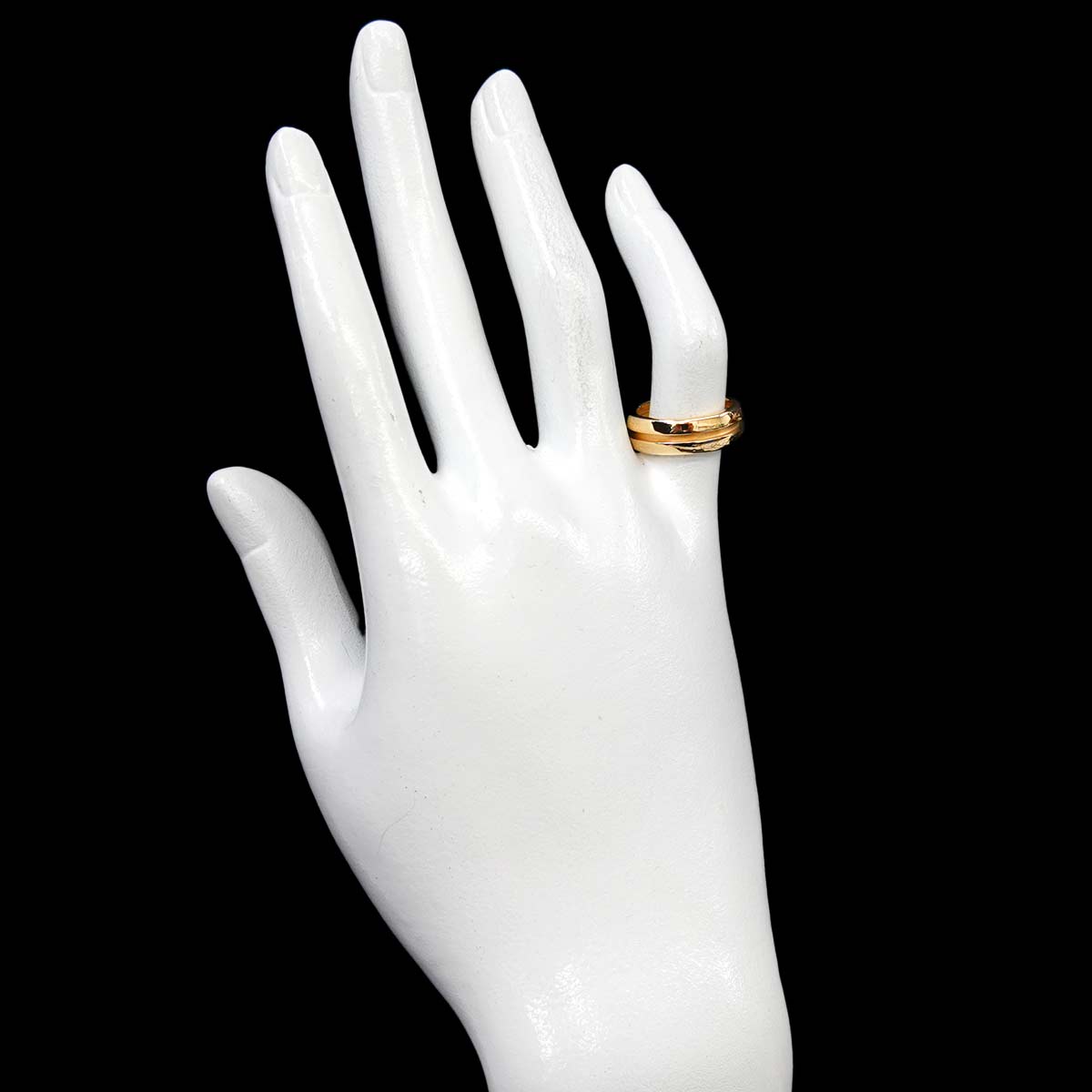 Atlas Ring 18K YG 750 Size4.5(US)