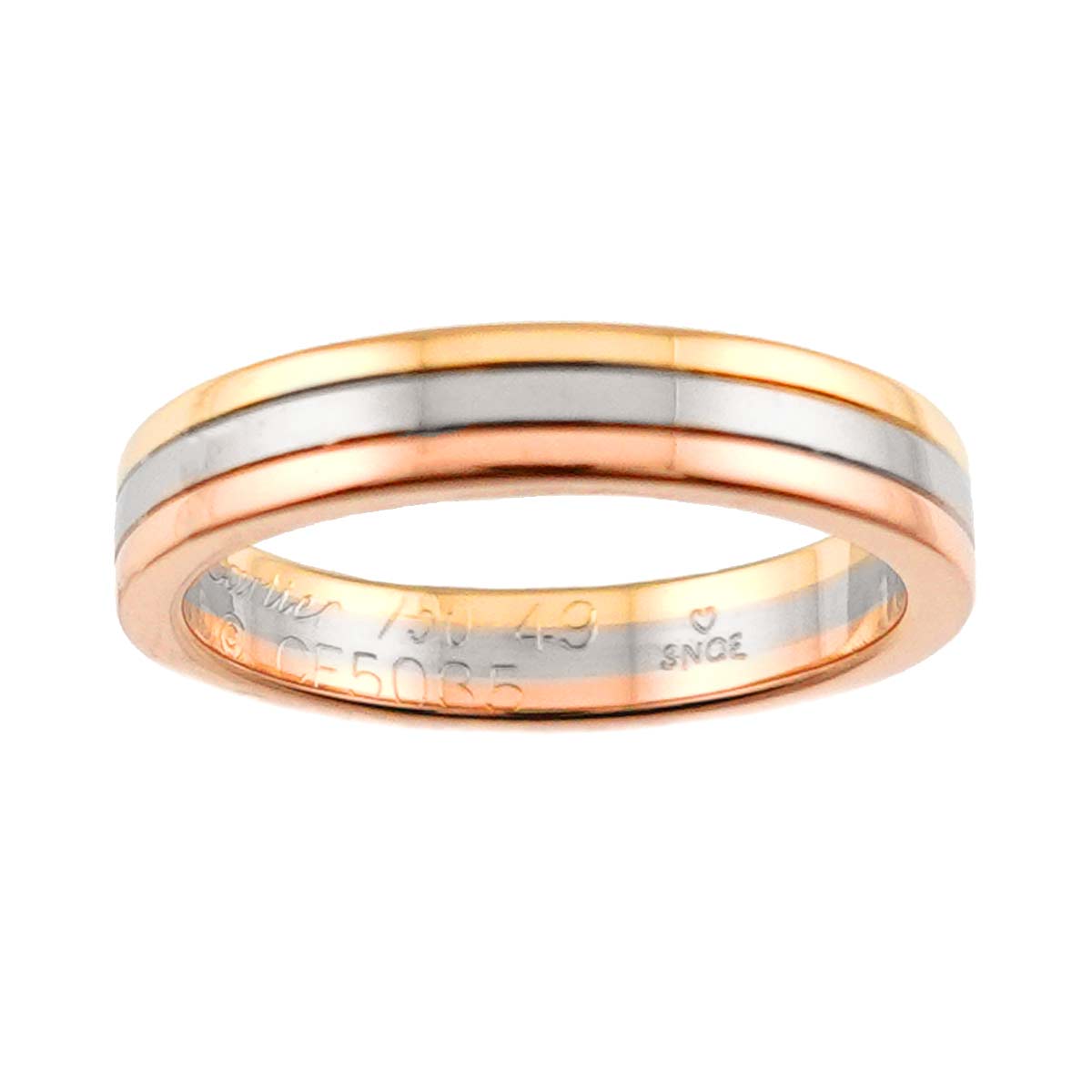Vendome Ring 18K YG WG PG 750 size49 4.5-4.75US)