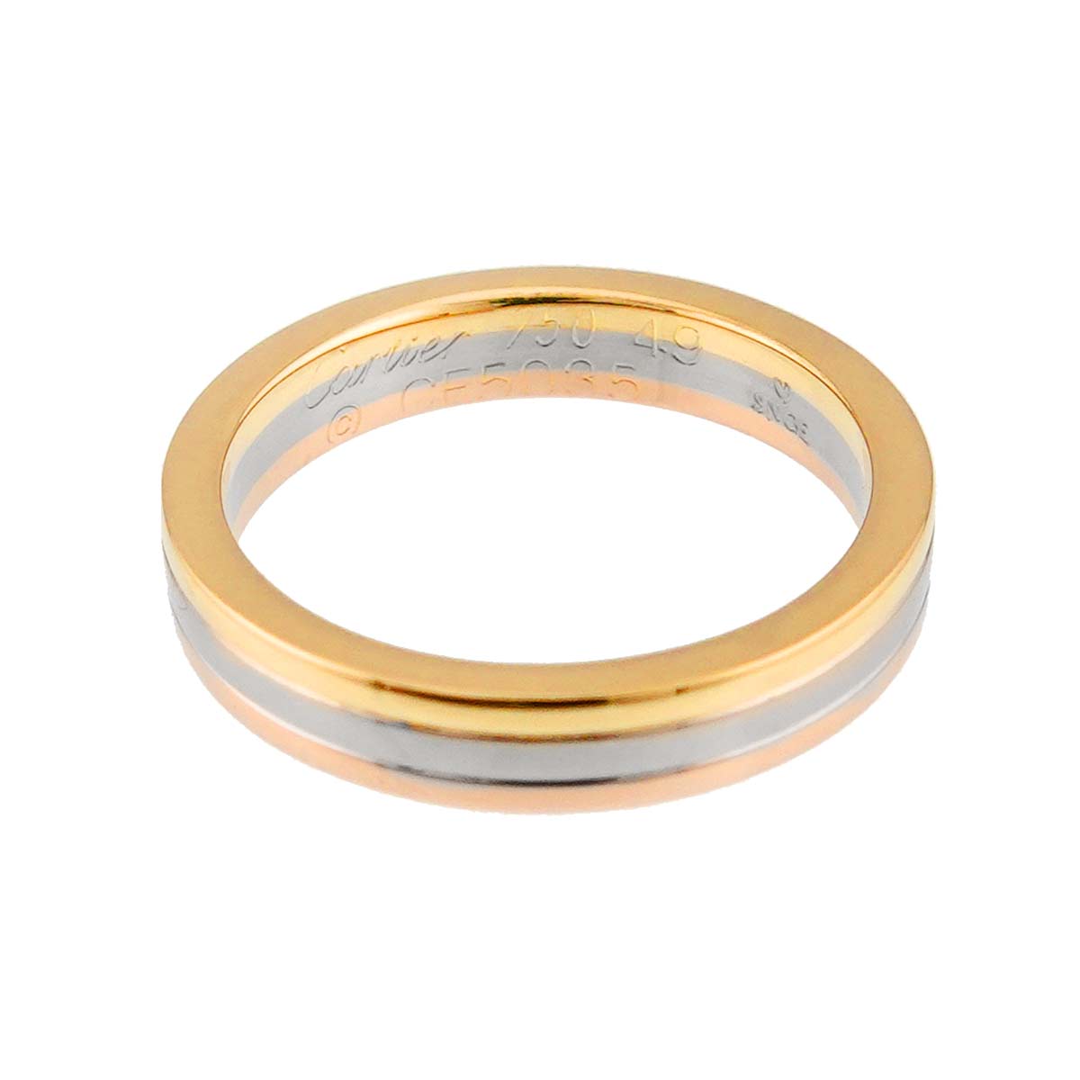 Vendome Ring 18K YG WG PG 750 size49 4.5-4.75US)