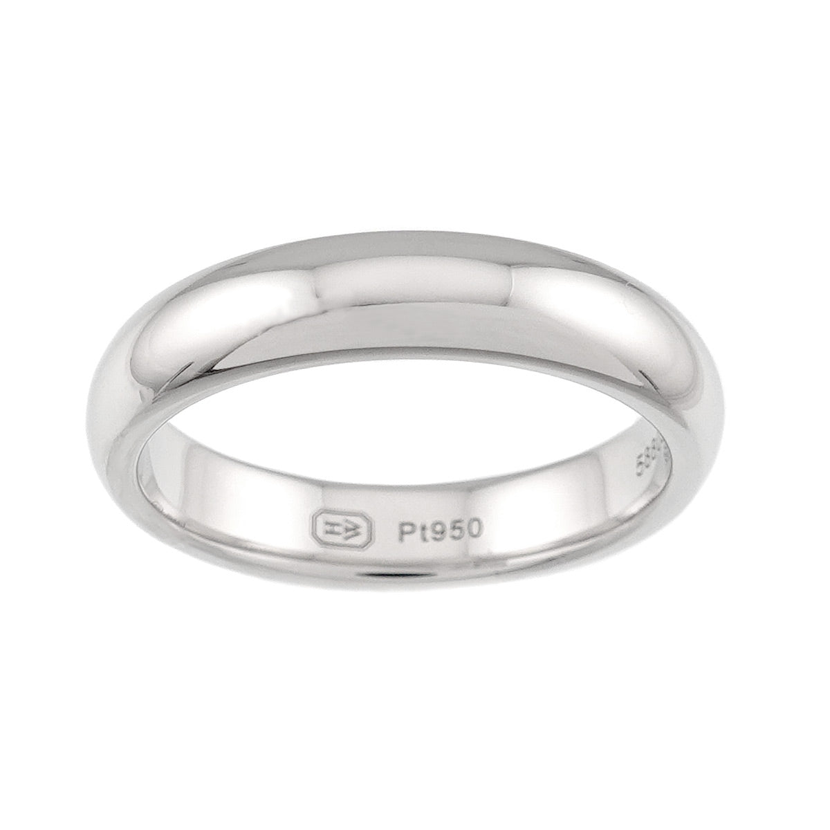 Band Ring Pt Platinum size6-6.25(US)