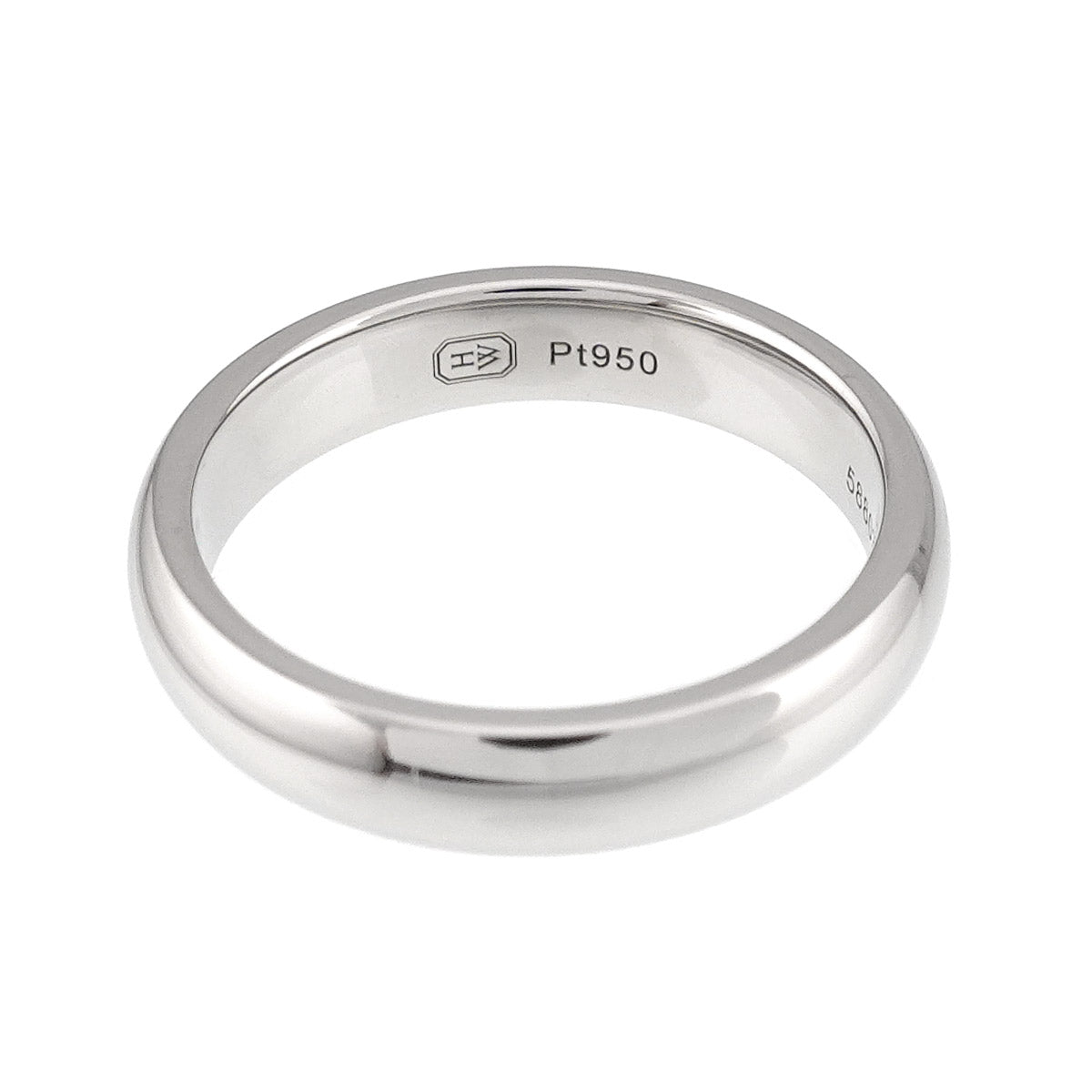 Band Ring Pt Platinum size6-6.25(US)