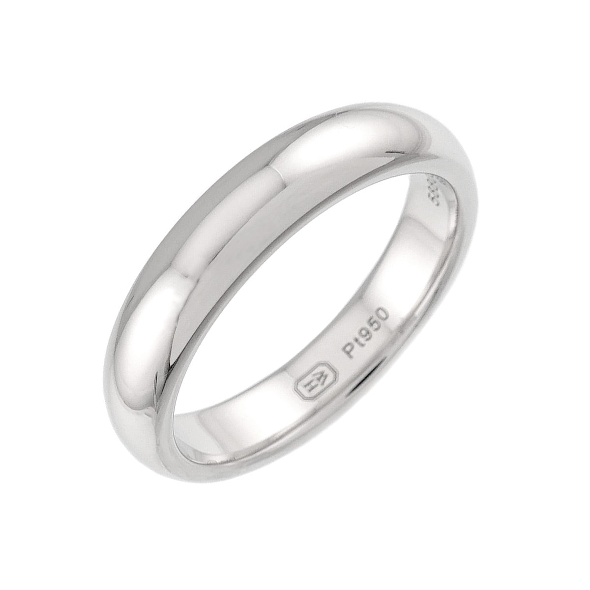 Band Ring Pt Platinum size6-6.25(US)