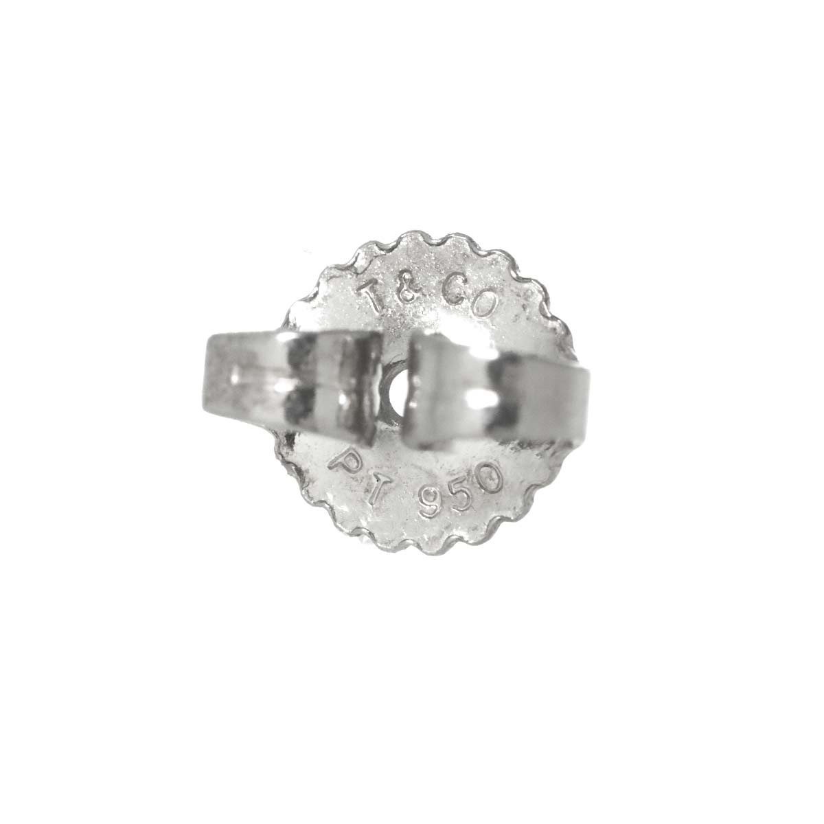 By The Yard Diamond Earrings Pierced Pt