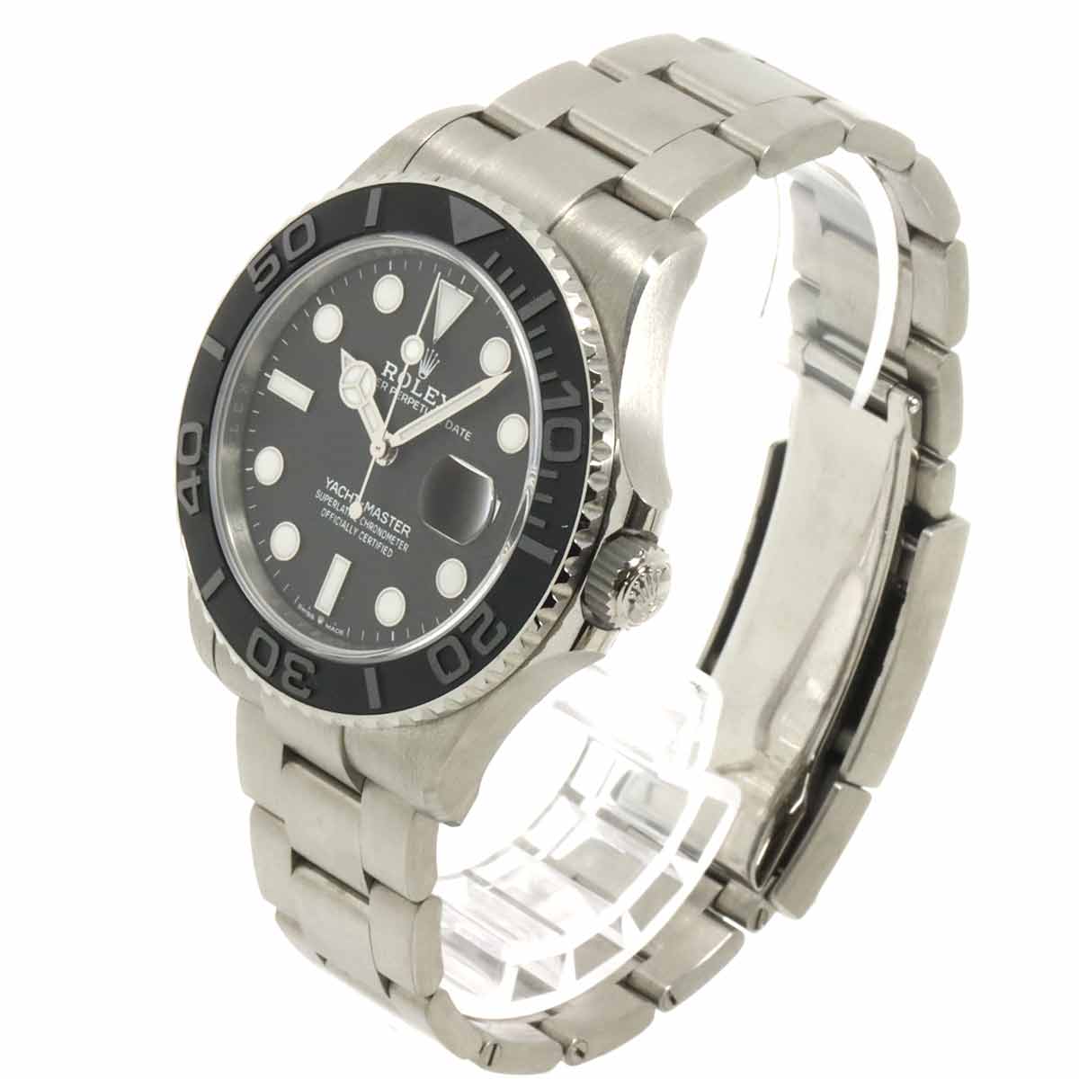 Yacht Master 42 226627 Titanium Automatic Black Dial Mens Watch