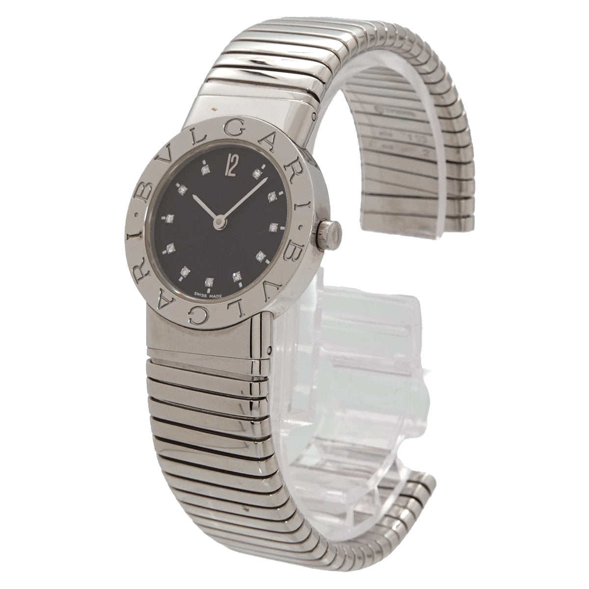 BVLGARIBVLGARI Tubogas BB262TS 11P Diamond Quartz