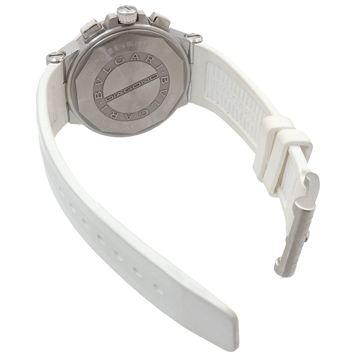 Diagono Chronograph DG40SCH Date Automatic White Dial