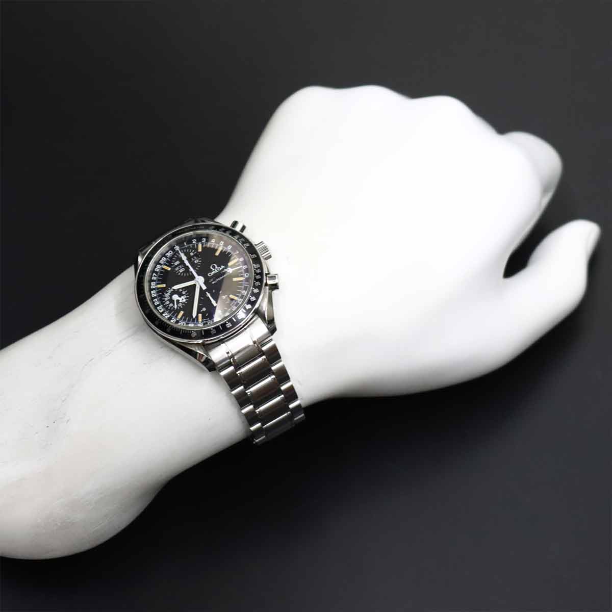 Speedmaster Mark 40 Cosmos 3520 50 triple calendar Black Dial