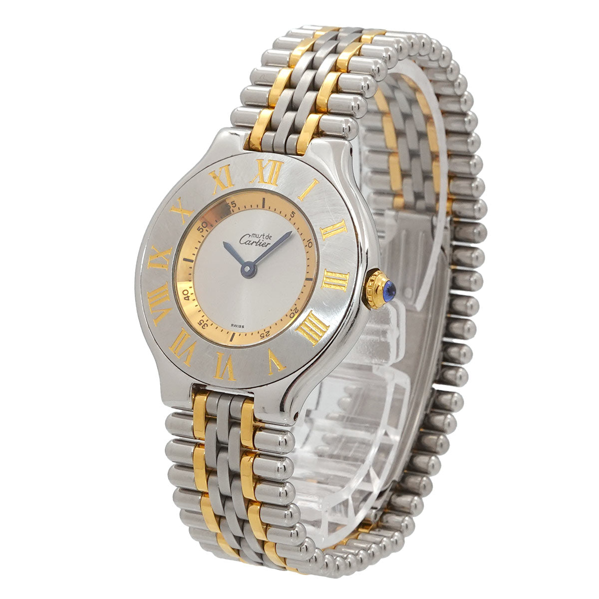 Must 21 W10072F4 Quartz Silver Dial Boys Watch
