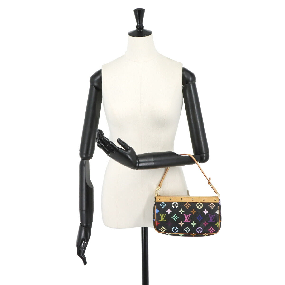 Monogram Multicolor Pochette Accessoires Noir M92648