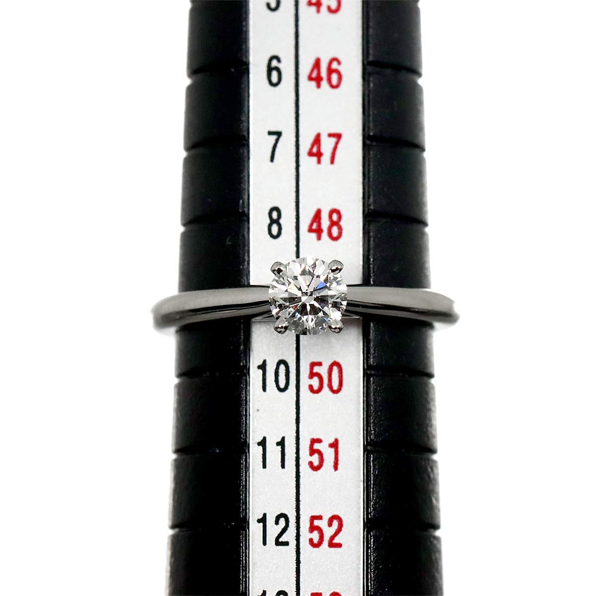 Diamond 0.37ct E/VVS2/EX Ring Pt Platinum Size49 4.75-5(US)