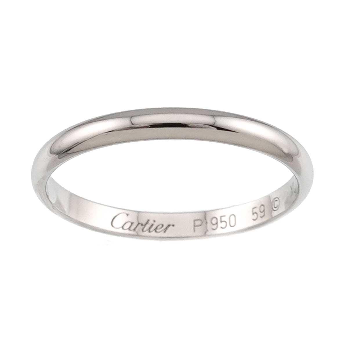 Classic Ring Platinum Size59 8.75(US)