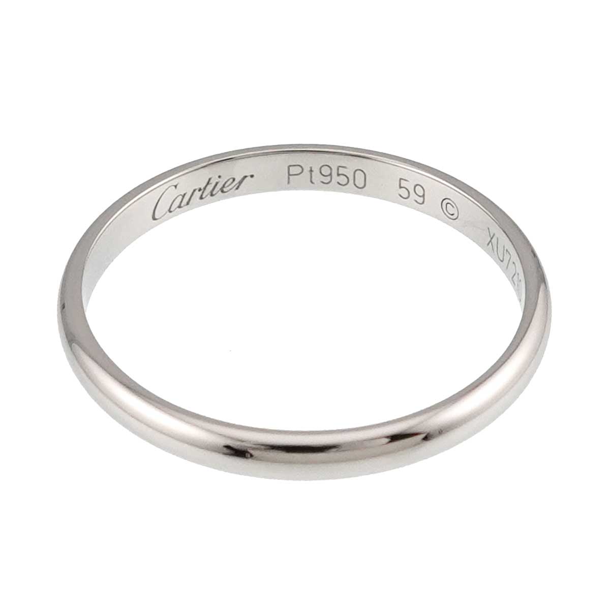 Classic Ring Platinum Size59 8.75(US)