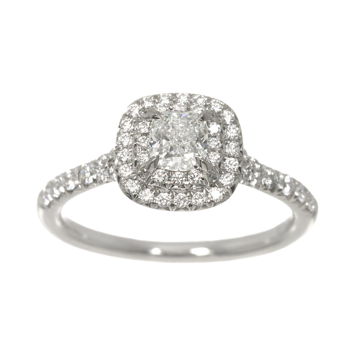 Diamond 0.36ct F/VS2 Ring Platinum Size5.25(US)